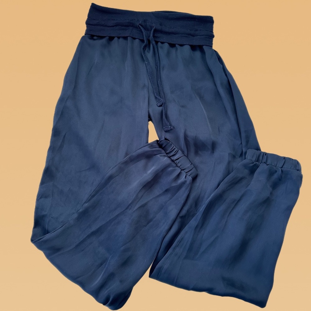 Silk Black Jasmin Pants